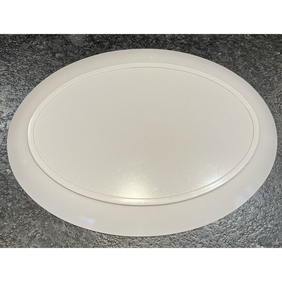 Vtg Brookpark 1521 Melamine Wheat Autumn Fall Thanksgiving Turkey Platter 21x15 - Picture 3 of 3